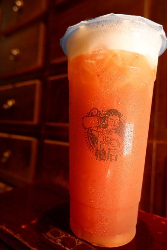 【台北中山區手搖飲推薦】柚后單品茶港式茶飲專門 中山區飲料店推薦 @貝大小姐的多元心宇宙