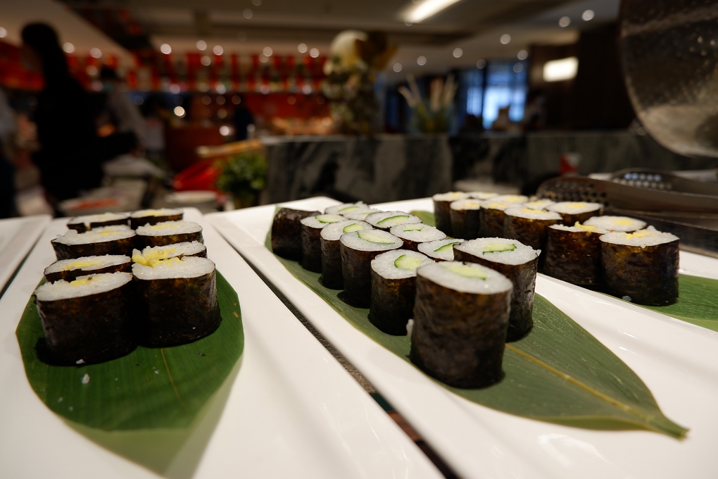 【板橋飯店自助餐】板橋凱撒大飯店 朋派自助餐廳 板橋吃到飽餐廳 @貝大小姐的多元心宇宙