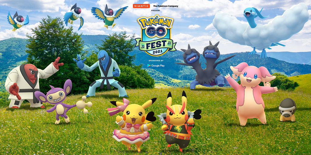 【疫起在家找事做】寶可夢Pokémon GO Fest 2021 Day 1 #好家在我在家 @貝大小姐的多元心宇宙