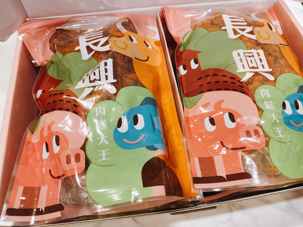 【網購美食】長興肉鬆好朋友禮盒 招牌肉鬆X招牌豬肉條X炭烤魷魚絲X蜜汁肉乾 @貝大小姐的多元心宇宙