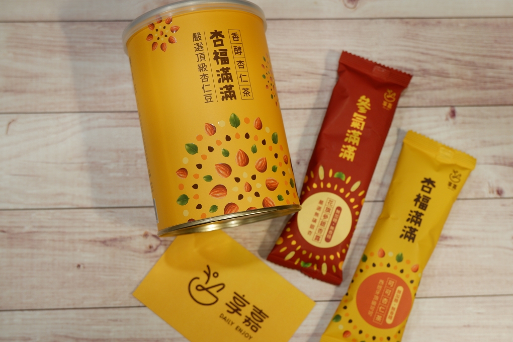 【網購美食】享嘉 DailyEnjoy 穀粉飲-杏福滿滿香醇杏仁茶 @貝大小姐的多元心宇宙