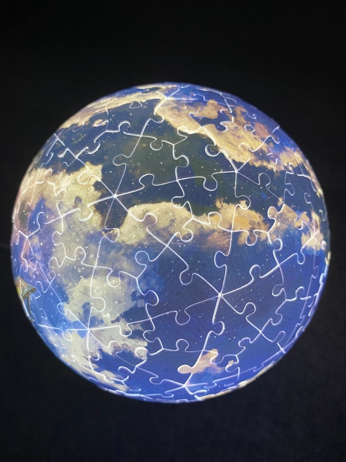 【疫起在家找事做】Pintoo Puzzle Sphere Light立體球型拼圖 @貝大小姐的多元心宇宙