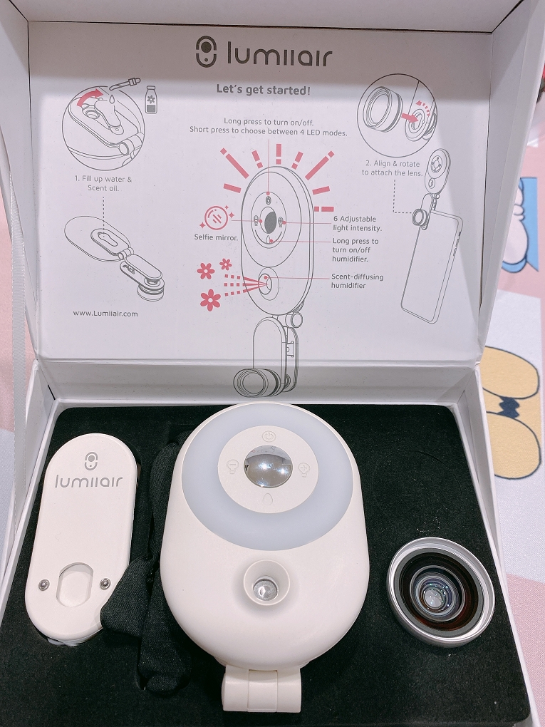 【自拍小物】LumiiAir 自拍補光保濕器 @貝大小姐的多元心宇宙
