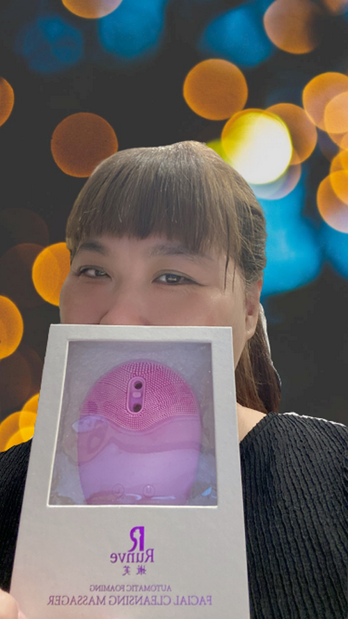 【保養小物】Runve嫩芙 魔力泡泡按摩拋光洗臉儀 / 5秒自動打出綿密泡泡 / 音波動茲震動清潔技術 / 智能記憶檔位+6級防水 @貝大小姐的多元心宇宙