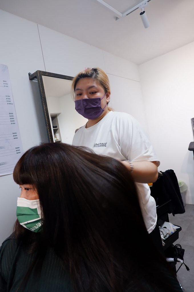 【新莊染髮推薦】新莊E HAIR 美髮 讓美學與色彩學在你的髮上完全的展現！ @貝大小姐的多元心宇宙