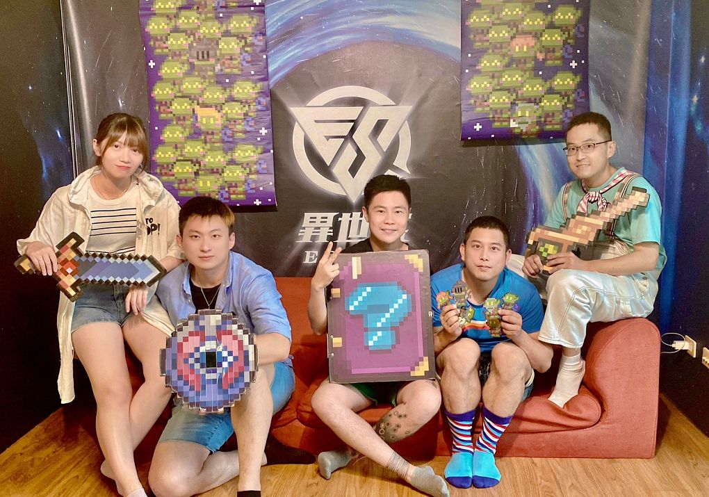 【台中密室逃脫】ESCER異世客 是不是勇者 是一款讓人無法拒絕的可愛點陣圖風格密室逃脫！ @貝大小姐的多元心宇宙