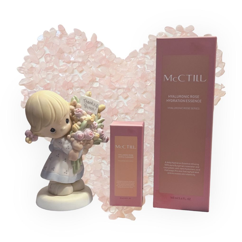 【網購 肌膚保養品】美珂媞歐McCTILL水漾玫瑰原萃保濕水凝萃+潔顏乳  讓肌膚感受到溫和與滋潤，早晚一次讓我們得到全天候的呵護，迷人的玫瑰香味更是讓人難以抗拒，值得你也來試試！ @貝大小姐的多元心宇宙