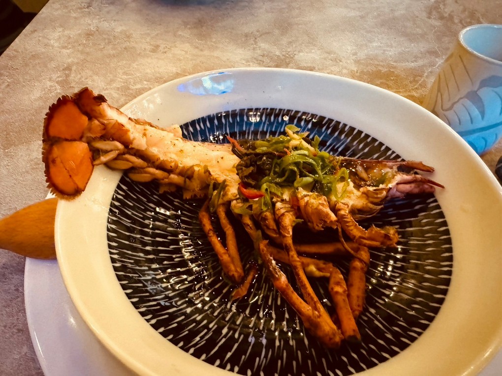 【桃園日式無菜單料理】宗初食堂 日式無菜單料理 桃園分店 1380元的套餐可以吃到活體龍蝦，這CP值也太高了吧！ @貝大小姐的多元心宇宙