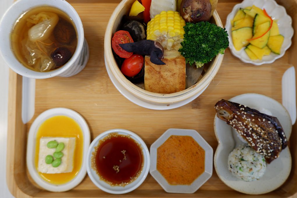 【台北 北投蔬食餐廳推薦】常不輕 dandelion 關渡店 每週更換菜色，蔬食主廚依照季節變化套餐，意想不到的料理心味道！ @貝大小姐的多元心宇宙