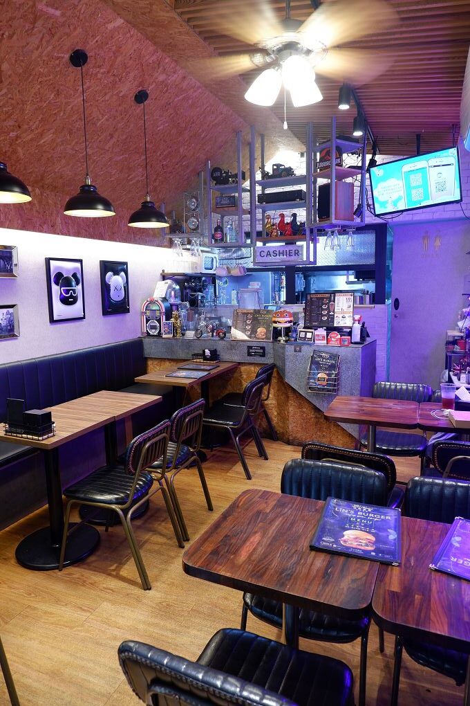 【台北美式漢堡推薦】Lin&#8217;s Burger 林斯漢堡美式餐廳 台北信義店 現點現做現拍的美式漢堡及餐點，給努力工作的我們大大的滿足！ @貝大小姐的多元心宇宙