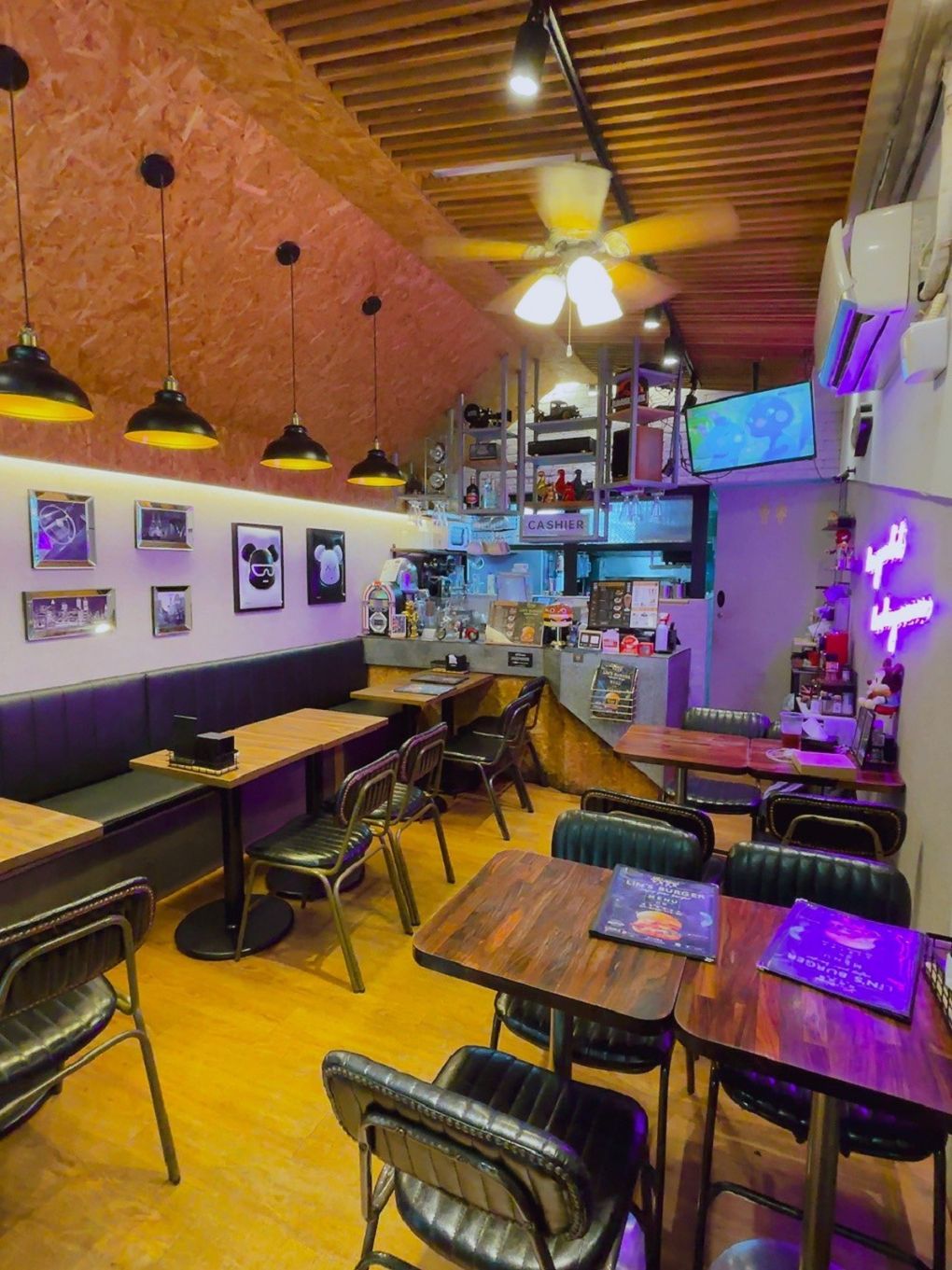 【台北美式漢堡推薦】Lin&#8217;s Burger 林斯漢堡美式餐廳 台北信義店 現點現做現拍的美式漢堡及餐點，給努力工作的我們大大的滿足！ @貝大小姐的多元心宇宙