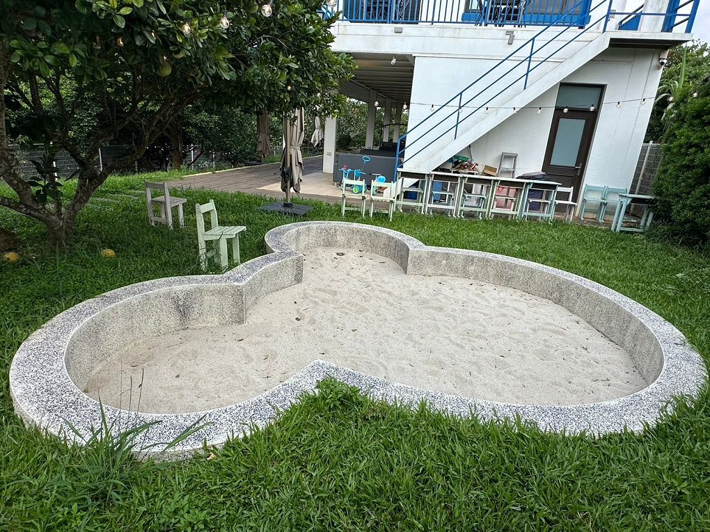 【台中大肚庭園餐廳推薦】嵐會館 有著私人會所般的隱密，環境優美、寧靜，也是親子及寵物的友善餐廳！ @貝大小姐的多元心宇宙