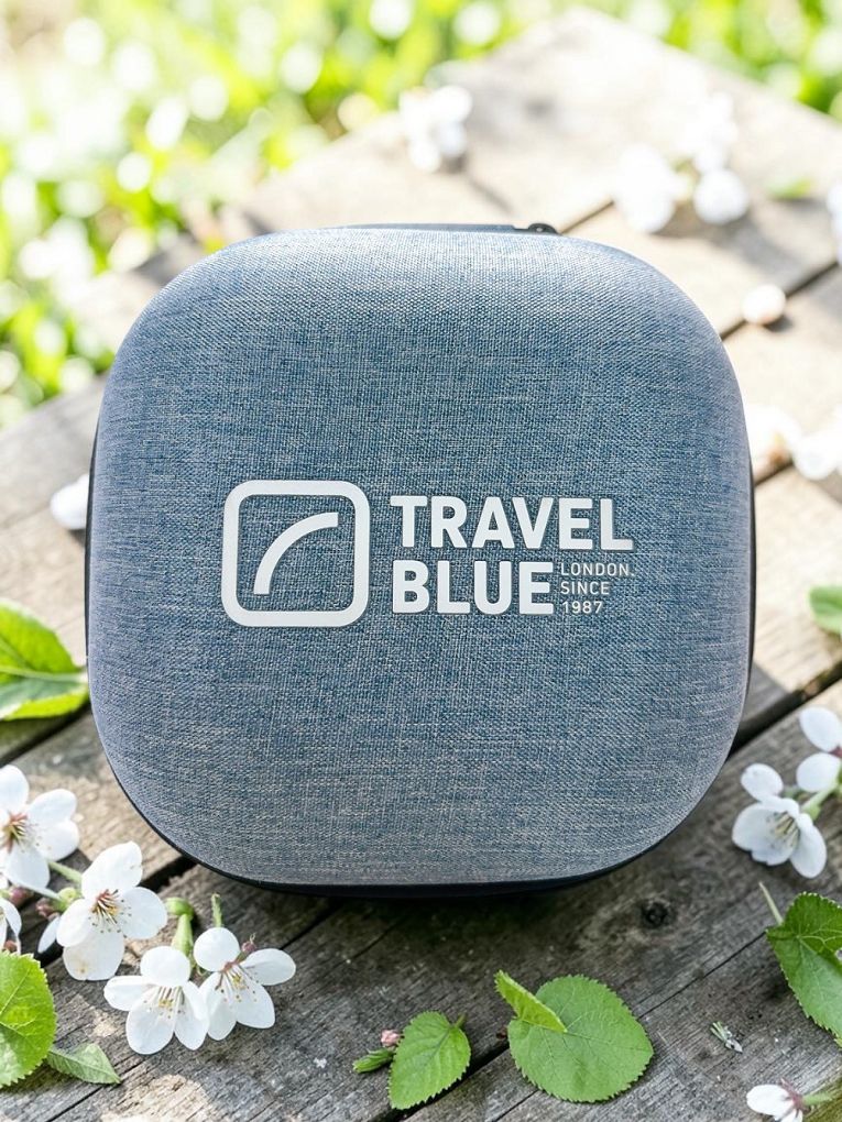 【網購旅行頸枕推薦】Travel Blue 藍旅 寧靜頸枕同色套組 「藍藍組」頸枕界的顏值擔當，實用度與質感一次滿分！ @貝大小姐的多元心宇宙