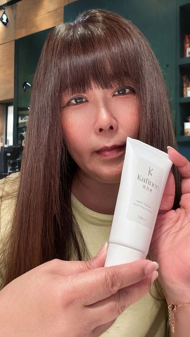 【網購免沖洗護髮抗熱組推薦】KAFINCE 可凡希 熱戀絲光抗熱乳 x YMN 攸沐橣 玫瑰抗熱精華，讓吹髮、造型不再是傷髮惡夢！ @貝大小姐的多元心宇宙