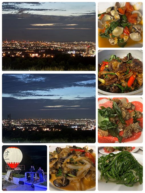 【台中龍井景觀餐廳推薦】那兩蚵烤鮮蚵 夏夜晚風搭著百萬夜景、配海鮮熱炒及歌聲超享受！ @貝大小姐的多元心宇宙