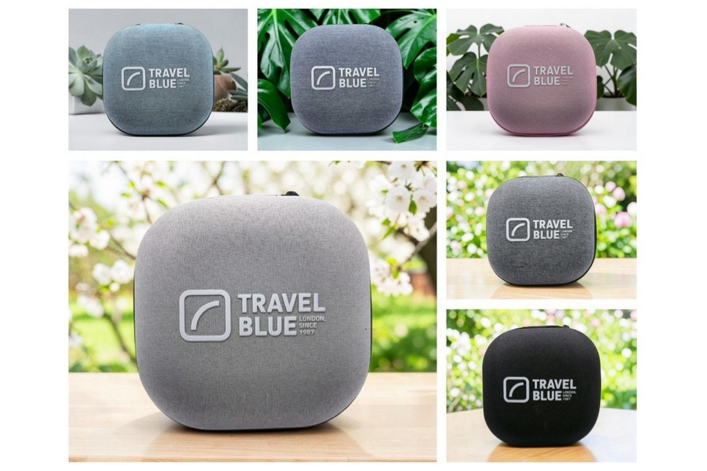 【網購頸枕收納盒推薦】Travel Blue 頸枕收納盒 頸枕終於有家了，旅行收納不再亂七八糟！ @貝大小姐的多元心宇宙