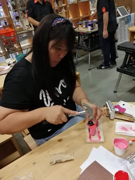 【手作課程體驗】特力屋俯衝車DIY教室/特力屋手創空間/親子DIY @貝大小姐的多元心宇宙