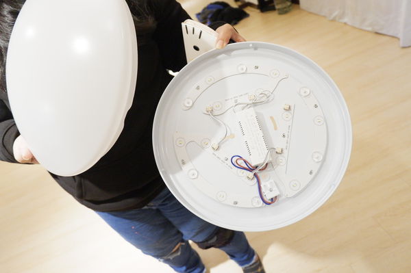 【燈飾門市推薦 好安裝商品】March 高圓全白 LED吸頂燈 @貝大小姐的多元心宇宙
