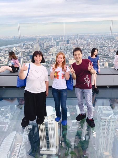 【泰國 曼谷景點】Mahanakhon Skywalk 曼谷玻璃天空步道 @貝大小姐的多元心宇宙