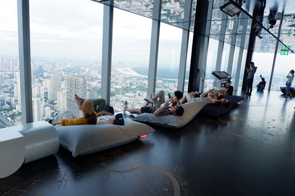 【泰國 曼谷景點】Mahanakhon Skywalk 曼谷玻璃天空步道 @貝大小姐的多元心宇宙