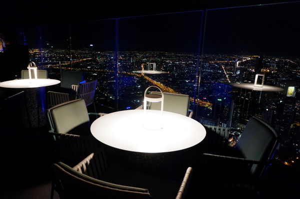 【泰國 曼谷美食景點】Mahanakhon Bangkok SkyBar @貝大小姐的多元心宇宙