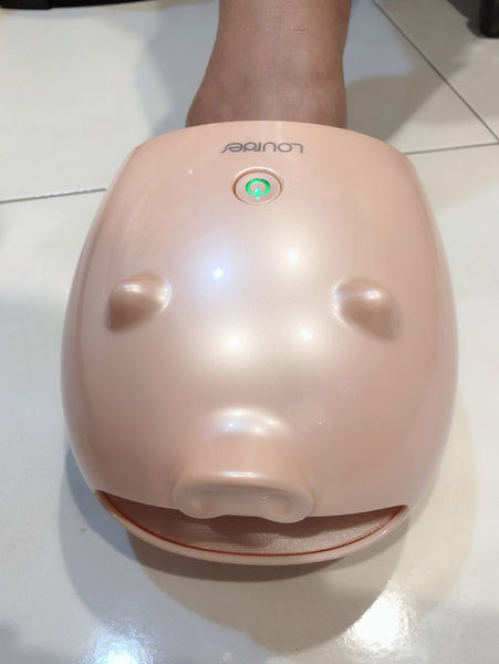 【日本按摩家電】Lourdes小豬手腳按摩器 @貝大小姐的多元心宇宙