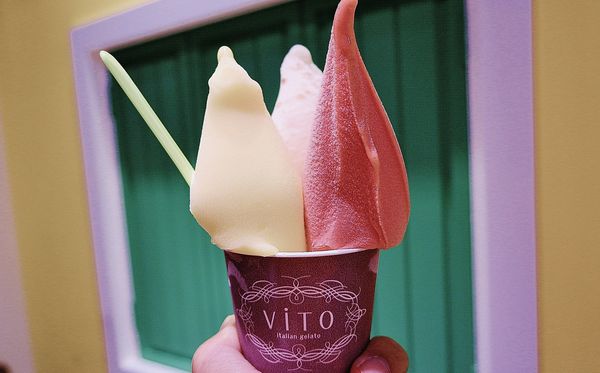 【台中 南屯區義式冰淇淋推薦】ViTO台中公益店 @貝大小姐的多元心宇宙