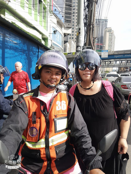 【泰國 曼谷交通工具】摩托計程車 Motorbike Taxi มอเตอร์ไซค์รับจ้าง @貝大小姐的多元心宇宙