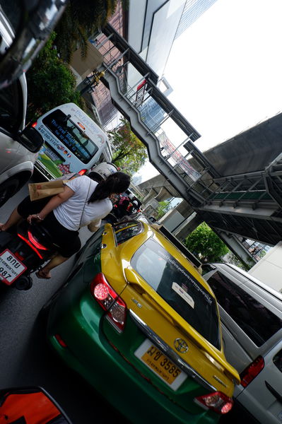 【泰國 曼谷交通工具】摩托計程車 Motorbike Taxi มอเตอร์ไซค์รับจ้าง @貝大小姐的多元心宇宙