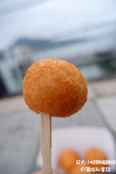 【新北 淡水老街新美食】淡水榴槤王：貓山王榴槤流沙球 讓你驚豔連連 @貝大小姐的多元心宇宙